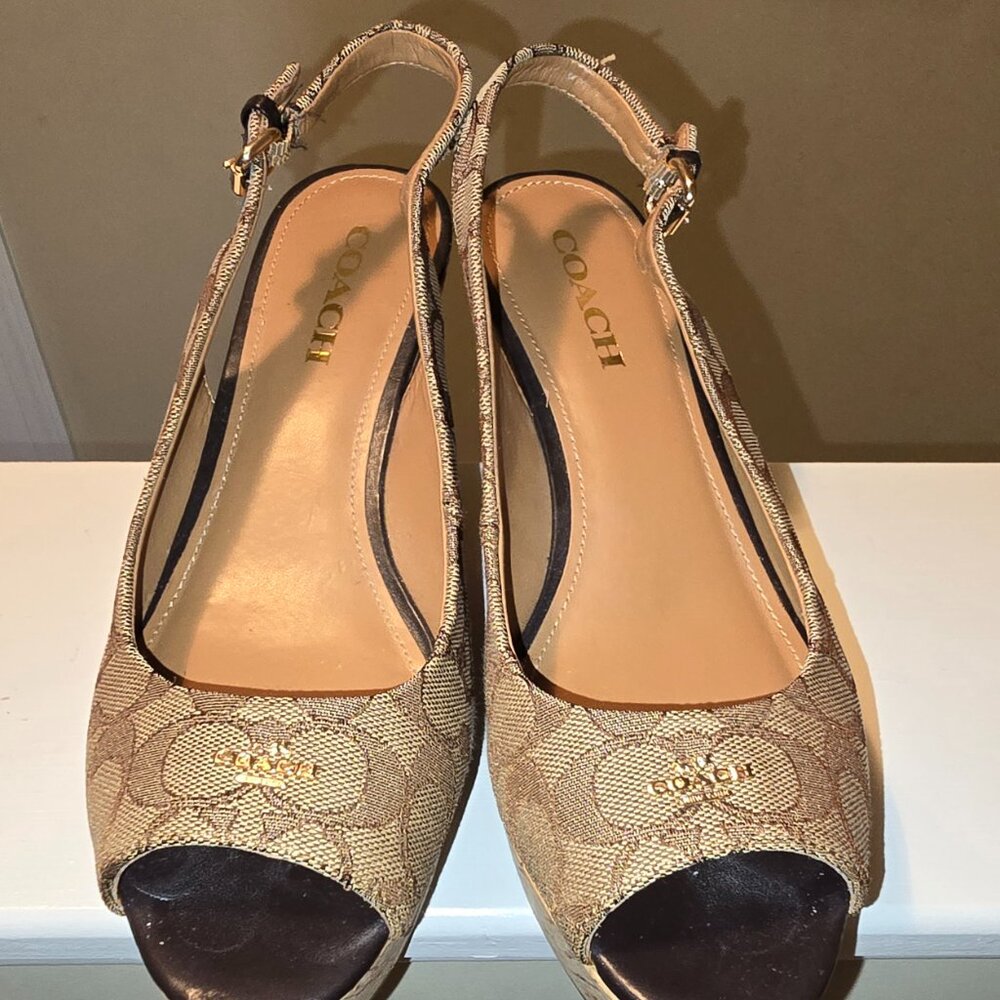 Coach Wedges - Picture 2 of 5